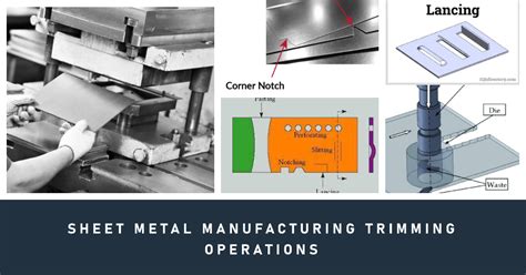 piercing sheet metal|trimming operation in sheet metal.